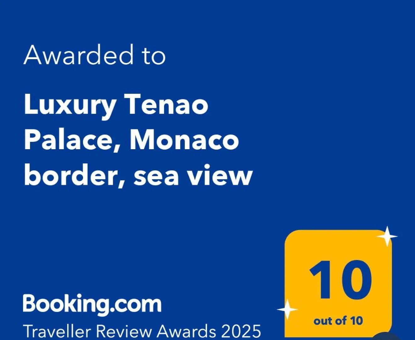 Monaco Border, 2 Bdr Luxury Apartment Sea View
