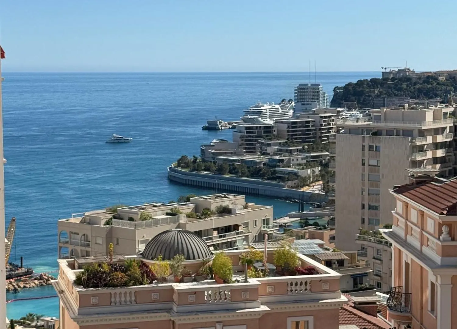 Luxury Tenao Palace, Monaco Border, Sea View Beausoleil Apartment